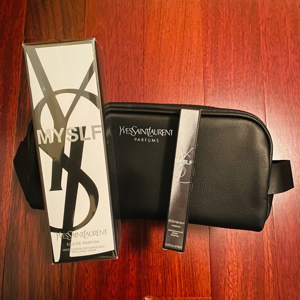 YSL Eau De Parfum 100ml w/10ml Travel Perfume & Dopp Kit! Brand New & Sealed!